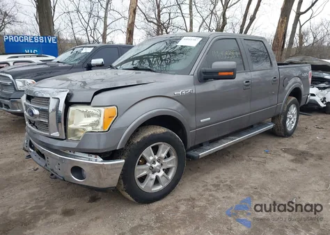 2012 Ford F-150 Lariat z USA, uszkodzony, nr VIN 1FTFW1ET6CFC70188